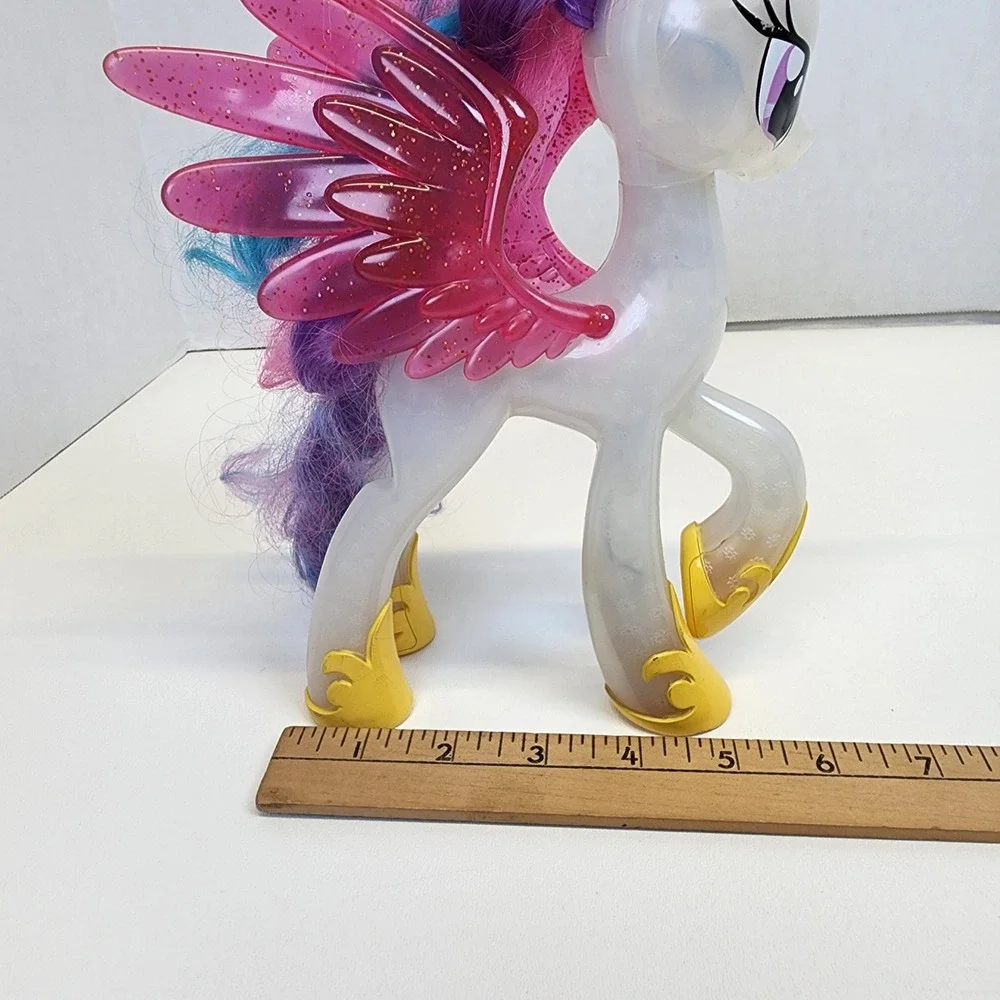 My Little Pony The Movie Princess Celestia Glitter & Glow Toy Light Up  Working